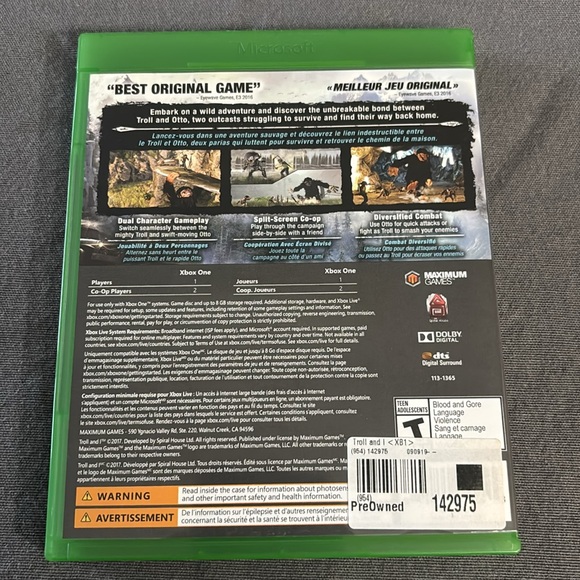 Troll and I Xbox One Game - Picture 2 of 3